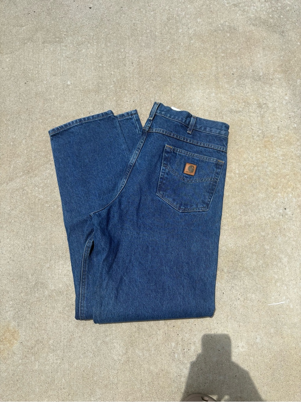 Carhartt Men's Relaxed Jeans in Blue Denim